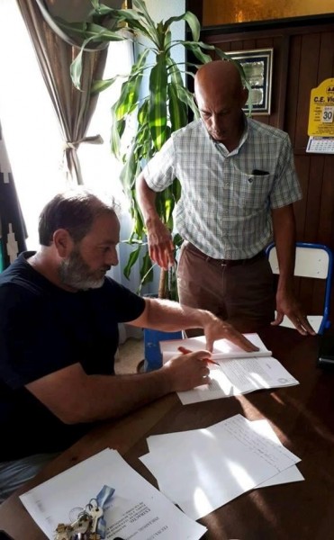 Victorica: Firma de Convenio