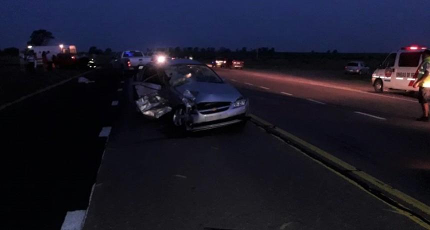 Otra vez el Cruce de Anguil: en un choque mueren un hombre y una mujer