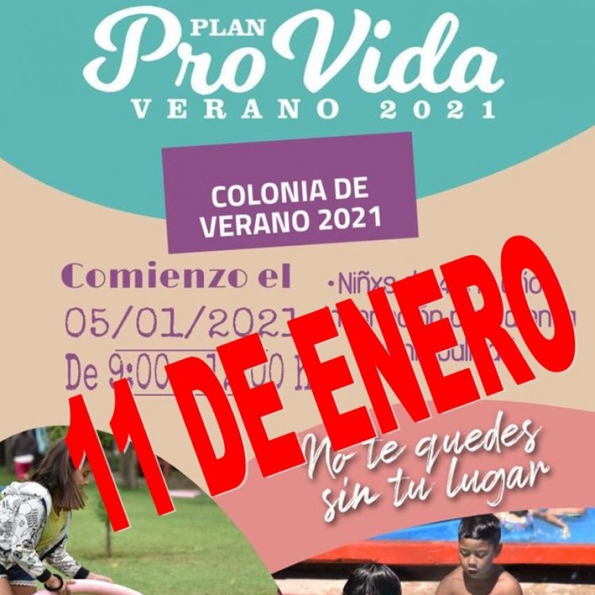 SUSPENDEN EL INICIO DEL PROVIDA HASTA EL 11 DE ENERO EN LUAN TORO