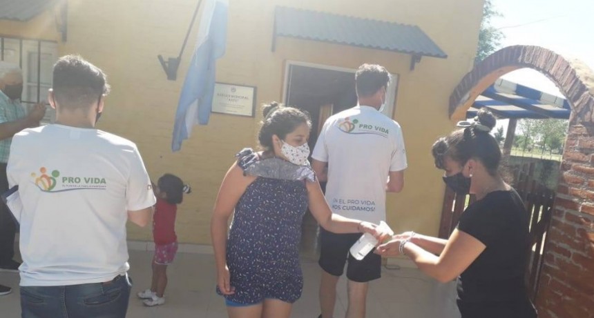 LOVENTUEL: VERIFICAN PROTOCOLO DE COVID EN EL PRO-VIDA