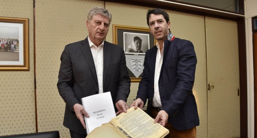 Compromiso del Gobierno en la lucha por el río Atuel: Las actas de la COPDRIP ya son Patrimonio de pampeanos y pampeanas