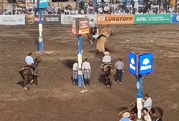 VICTORICA Y LA PAMPA PRENDIDOS A LA TELE