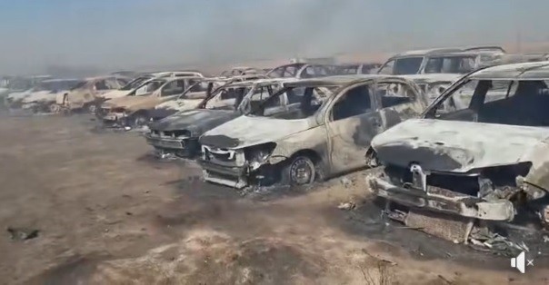 Y AHORA QUIEN PAGA TODO ESTO???...INCENDIO EN DEPOSITO DEL PODER JUDICIAL