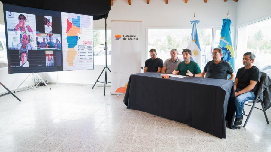 La Pampa adhiere al proyecto de emergencia ígnea en provincias patagónicas