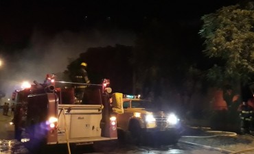 Incendio en panadería