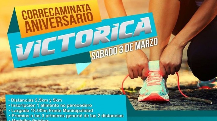 Victorica se prepara para la Correcaminata Aniversario