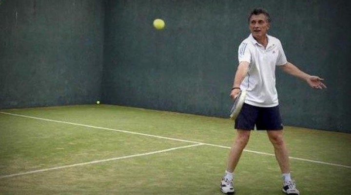  Mauricio Macri se lesionó la columna jugando al pádel con Patricia Bullrich