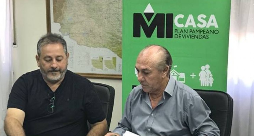 PLAN MI CASA , MEDIANTE CONVENIO, OTORGAN 20 VIVIENDAS PARA VICTORICA 