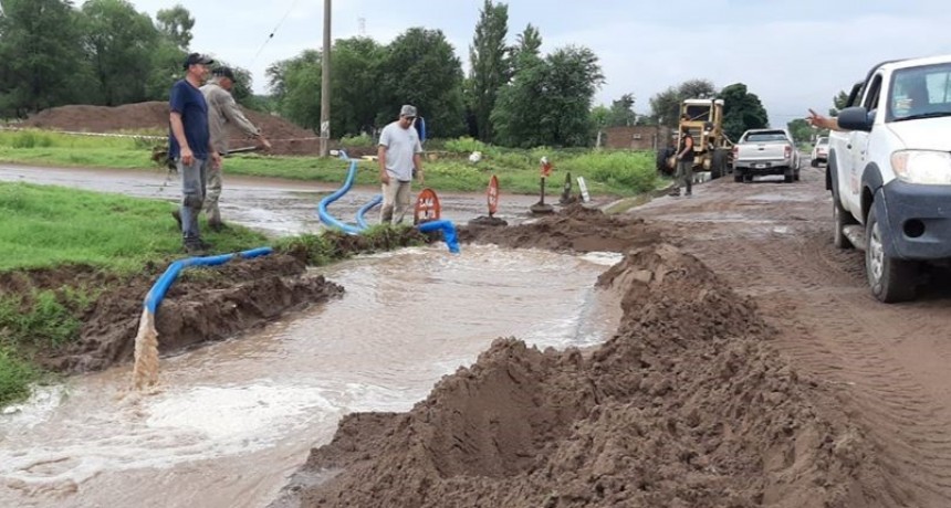 VICTORICA:  A VECES LA CAÍDA DE AGUA COMPLICA…. OTRAS VECES NO