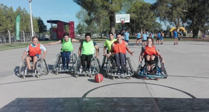 El deporte adaptado se hizo presente en los Juegos Deportivos de Verano