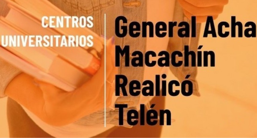 TELEN: SE INSCRIBIERON 92 INGRESANTES EN LAS CUATRO CARRERAS DE LA UNLPAM EN TERRITORIO 