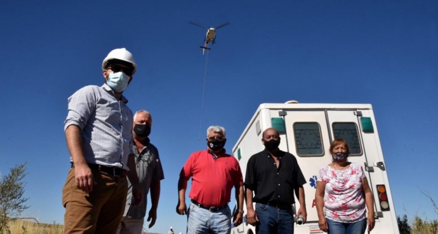 Inédito trabajo en La Pampa para aportar conectividad a Puelches y zona rural