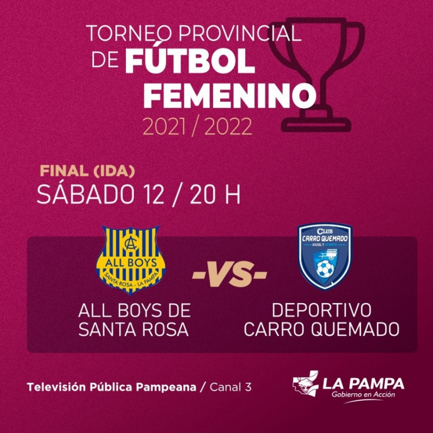 FUTBOL: CARRO QUEMADO POR CANAL 3