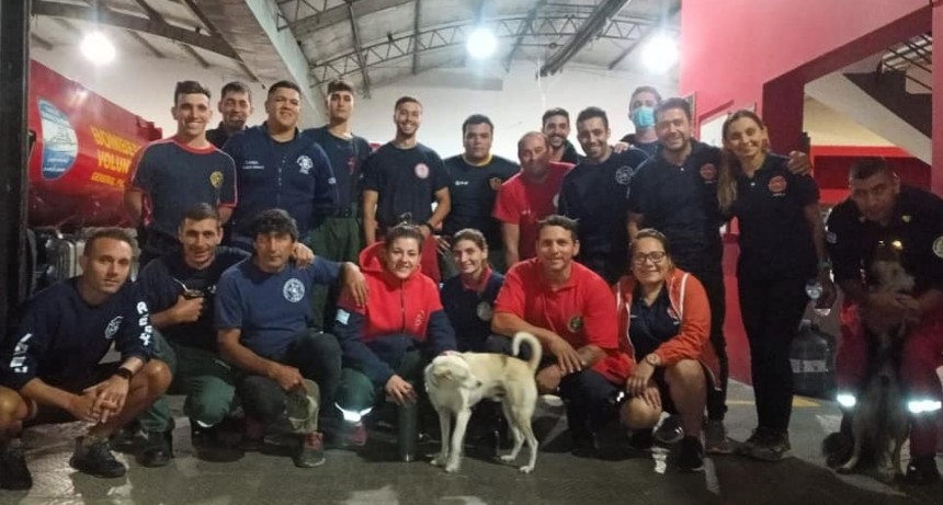 LLEGÓ LA BRIGADA PAMPEANA A APÓSTOLES PARA COLABORAR CON LOS INCENDIOS FORESTALES