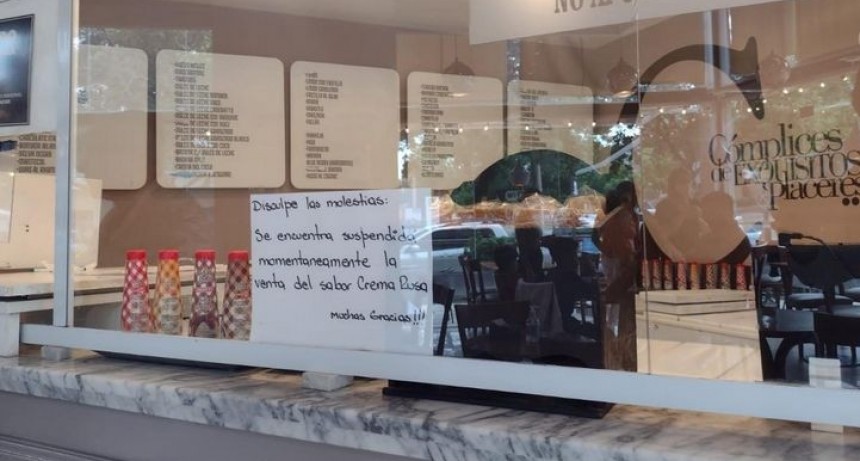 Una heladería de Córdoba no vende más el sabor crema rusa...