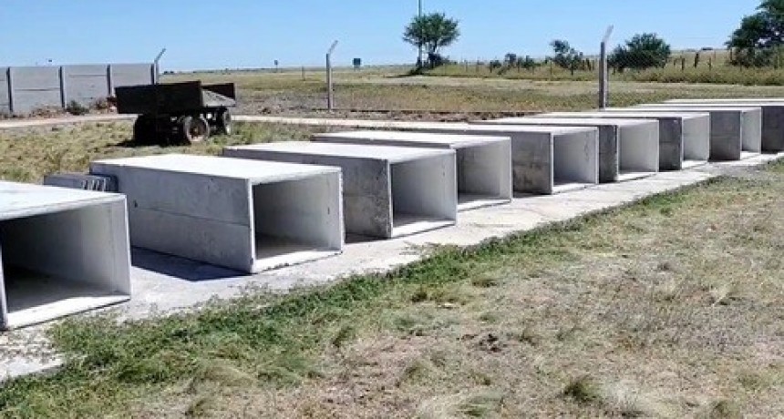 CARRO QUEMADO: AVANZAN LAS OBRAS EN EL CEMENTERIO MUNICIPAL