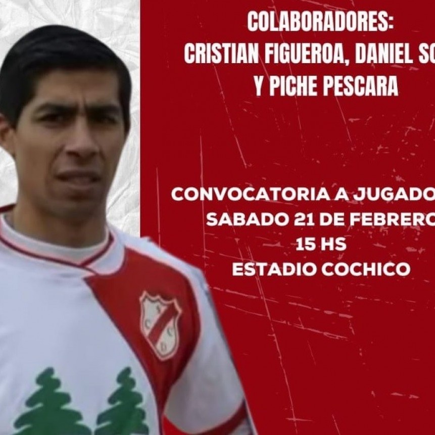 Chocho Diaz nuevo Dt de Cochico