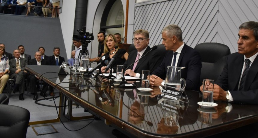 Ziliotto abrió las Sesiones Ordinarias de la Legislatura