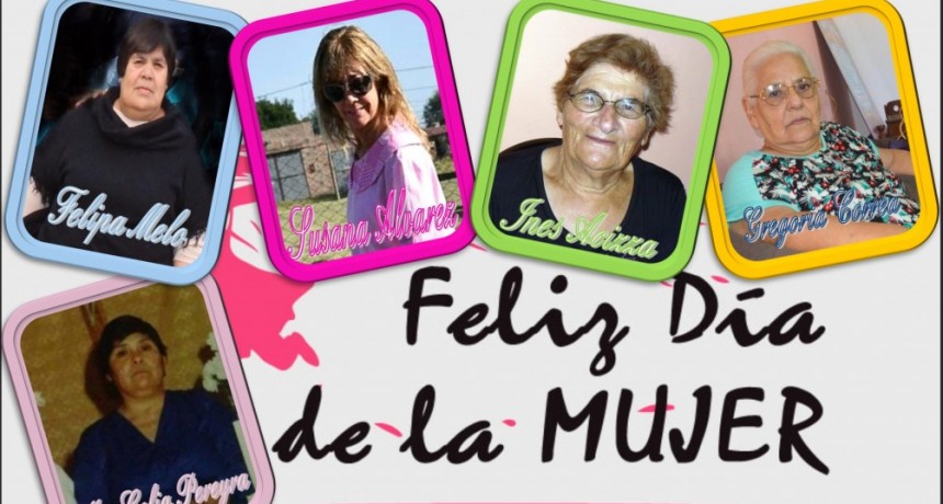 ESTE 8M, LOS PUEBLOS DEL DEPARTAMENTO LOVENTUE CON NOMBRE DE MUJER