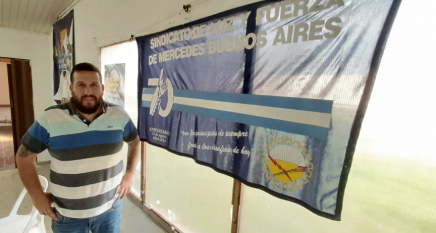 ESTEBAN FIORENZA NUEVO DELEGADO DEL SINDICATO DE LUZ Y FUERZA