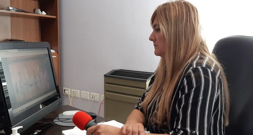 MÓNICA VALOR EN VIDEOCONFERENCIA CON ZILIOTTO Y EQUIPO