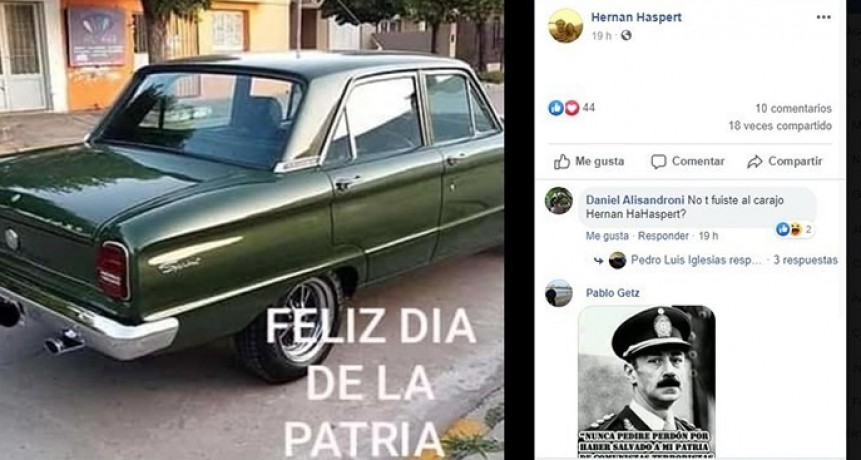 Dirigente radical de Guatraché reivindicó la última dictadura militar