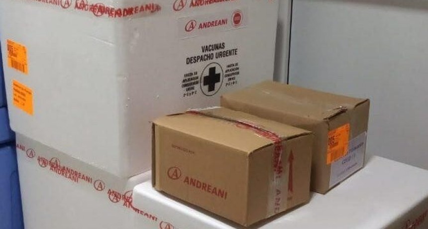 Llegaron las 3600 vacunas chinas a La Pampa, se aplicarán a personas de 18 a 59 años, incluidos quienes sufran obesidad y cáncer