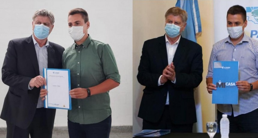  ASFALTO Y 8 VIVIENDAS PARA TELEN