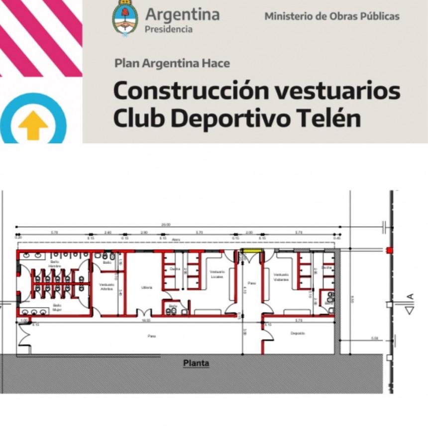 TELEN: CON APORTES DE NACIÓN Y PROVINCIA SE REALIZARÁN OBRAS EN EL CLUB