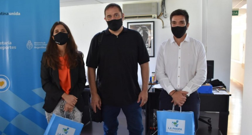 Acciones conjuntas con Nación para el desarrollo del deporte pampeano