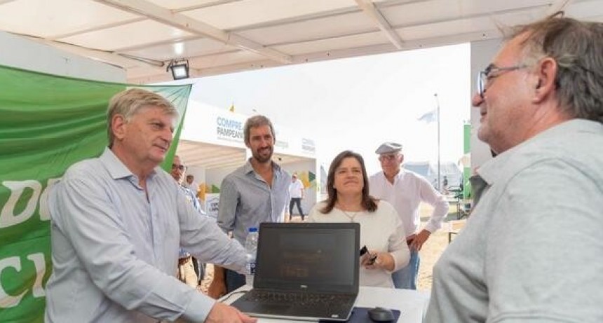 Expoagro: Ziliotto acompañó a las industrias pampeanas