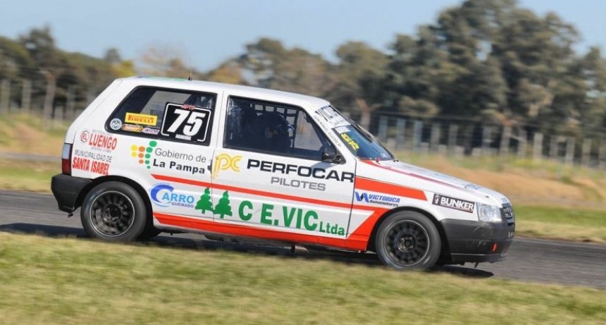 JUAN MANUEL AGUERRE EN LA CLASE 1 DEL PISTA EN OLAVARRIA