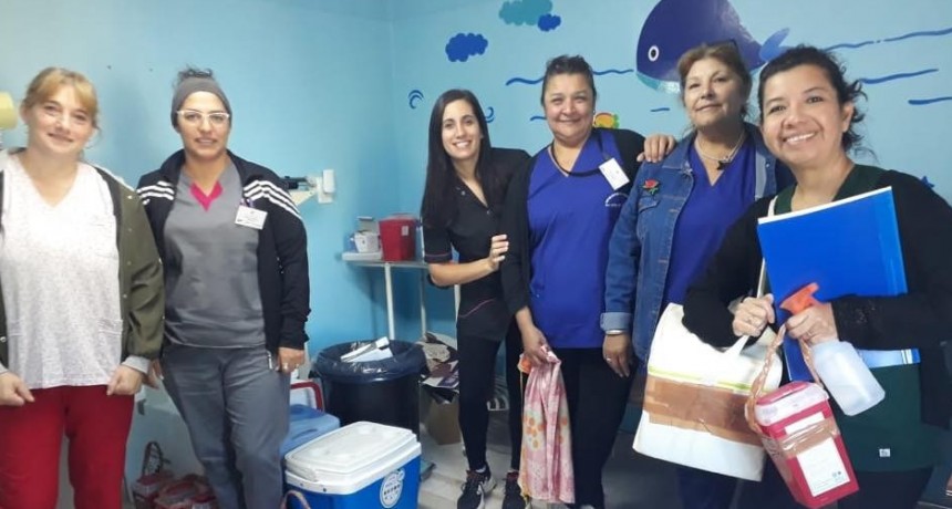  VACUNA ANTIGRIPAL:  CASI 600 VACUNADOS 