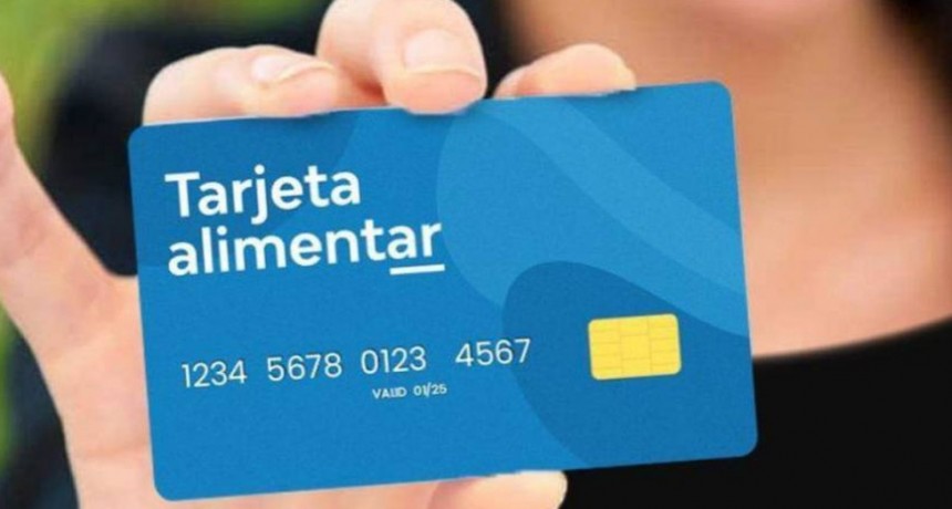 Tarjeta Alimentar: comunicamos el cronograma de acreditación de abril