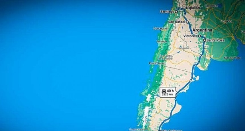 Camioneros chilenos quieren pasar por La Pampa