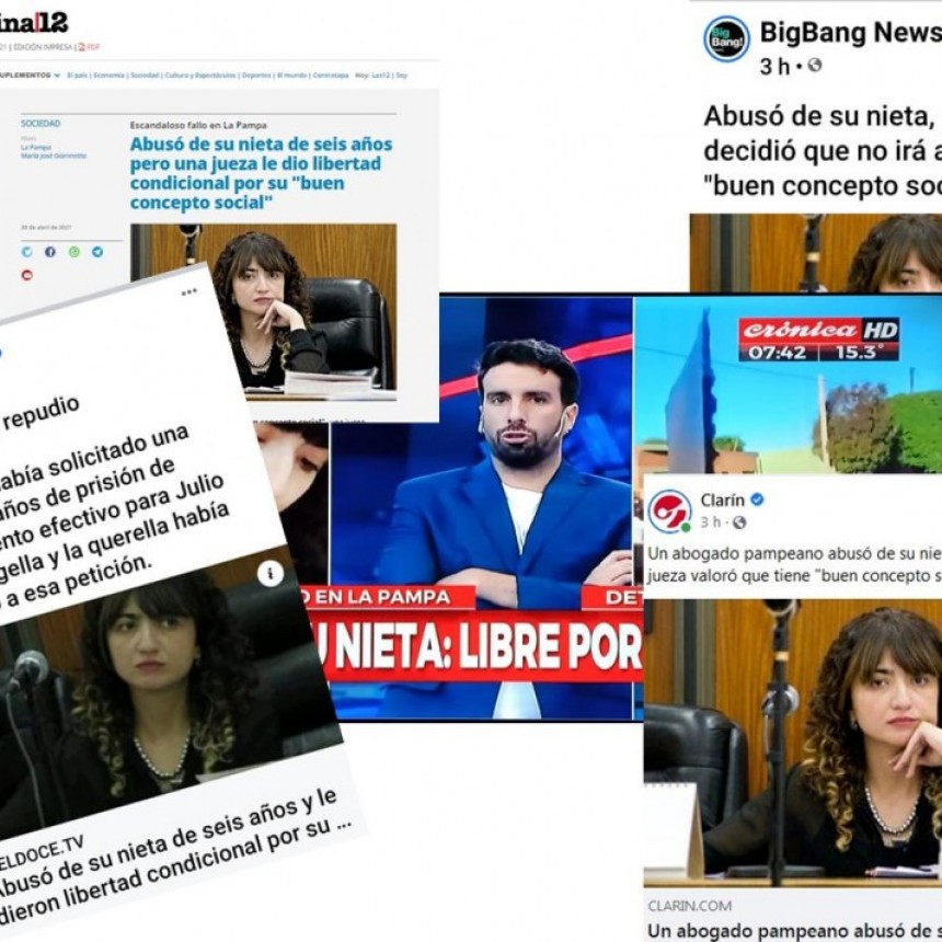 MEDIOS NACIONALES REFLEJAN EL ABUSO EN VICTORICA Y EL FALLO DE GIANINETTO
