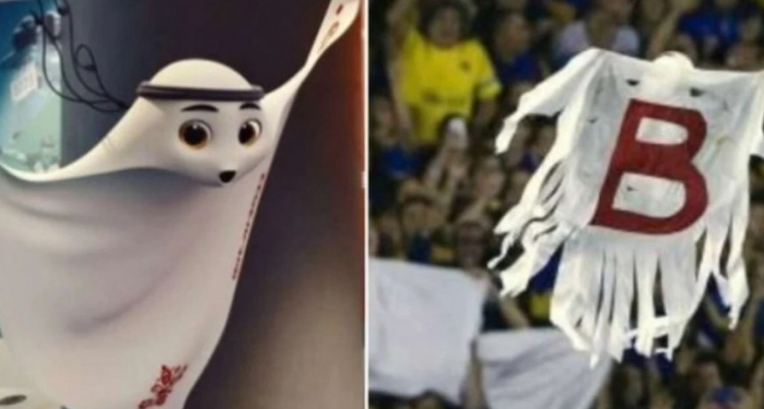 Se conoció la mascota del Mundial de Qatar 2022 y generó una ola de memes por el “fantasma de la B”