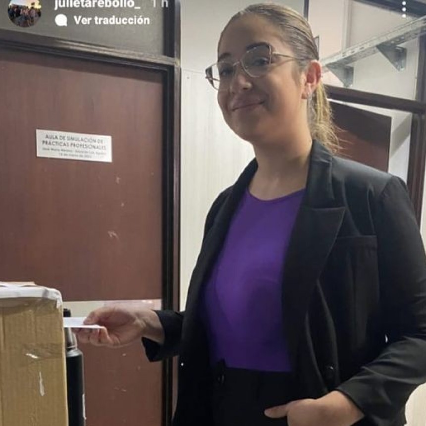 La victoriquense Julieta Rebollo es la nueva presidenta del centro de estudiantes de la UNLpam.