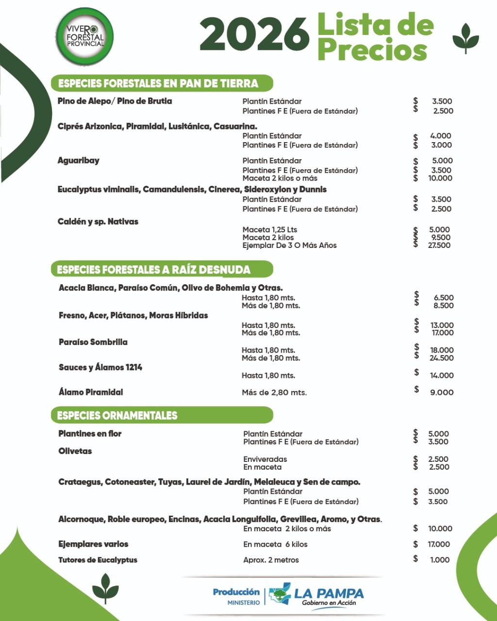 COMENZ&Oacute; LA VENTA DE PLANTAS EN EL VIVERO PROVINCIAL VICTORICA