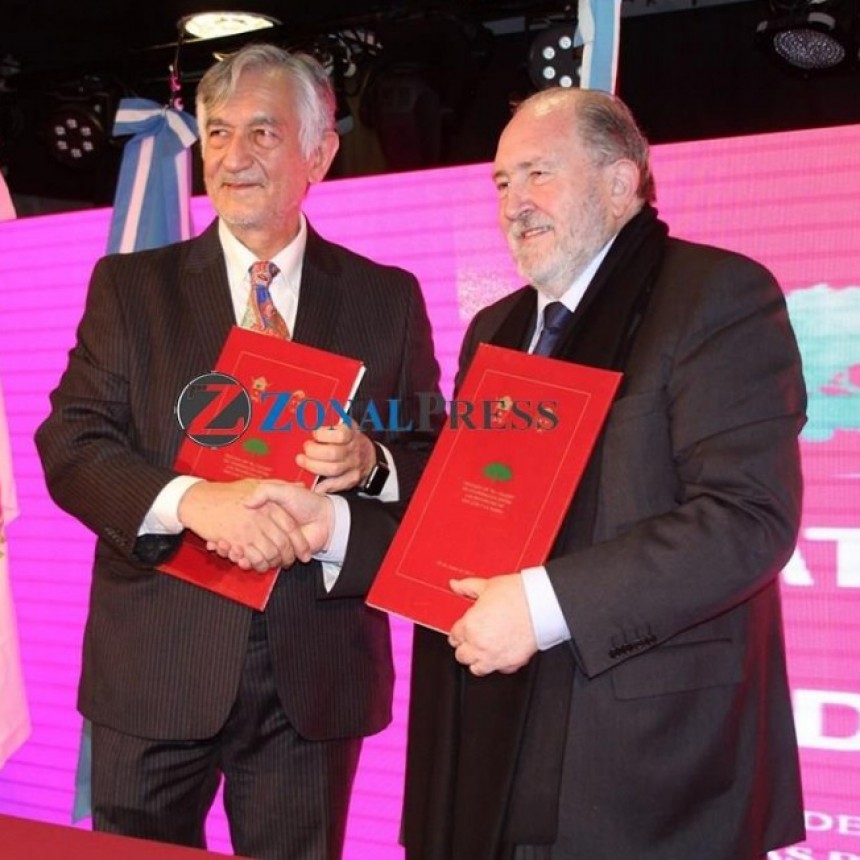 Verna y Rodríguez Saá presentan el tratado 