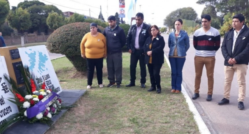 Hundimiento del Belgrano: homenajearon a Daniel Lagos uno de los 4 héroes pampeanos 