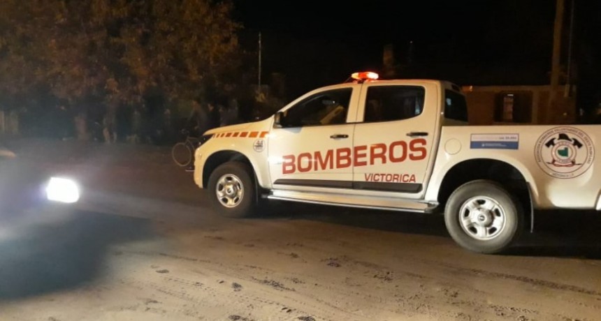 Incendio en un casa