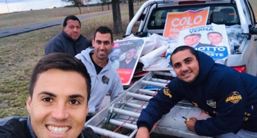 TELEN: INTENDENTE REELECTO LIMPIA SU LOCALIDAD  