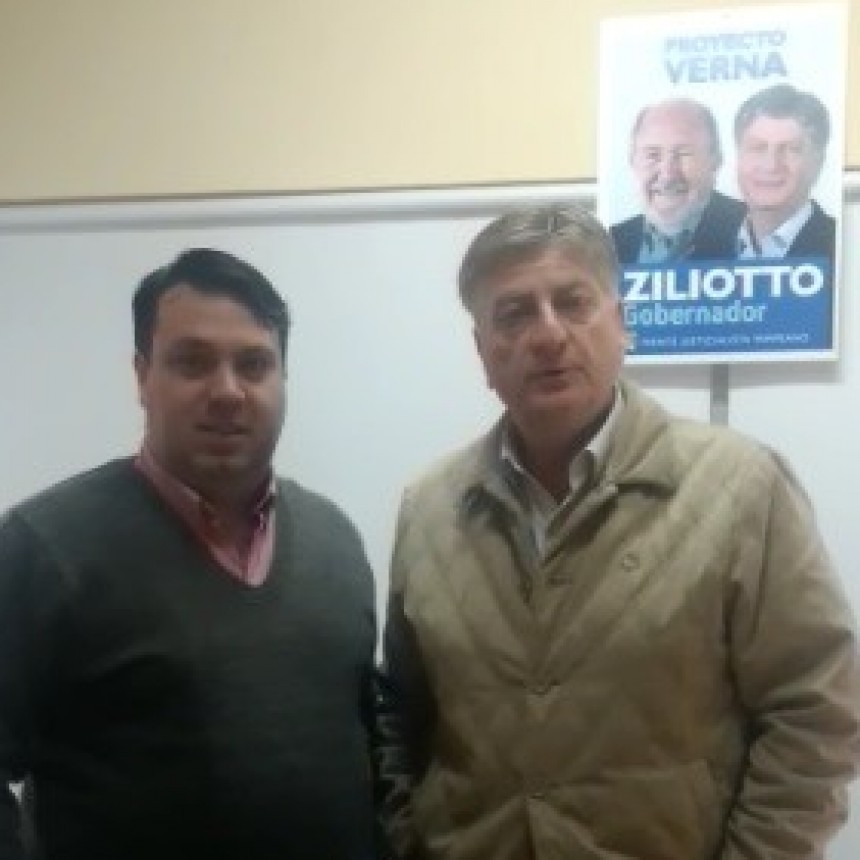 Ziliotto le agradeció a la gente de Carro Quemado por el Apoyo