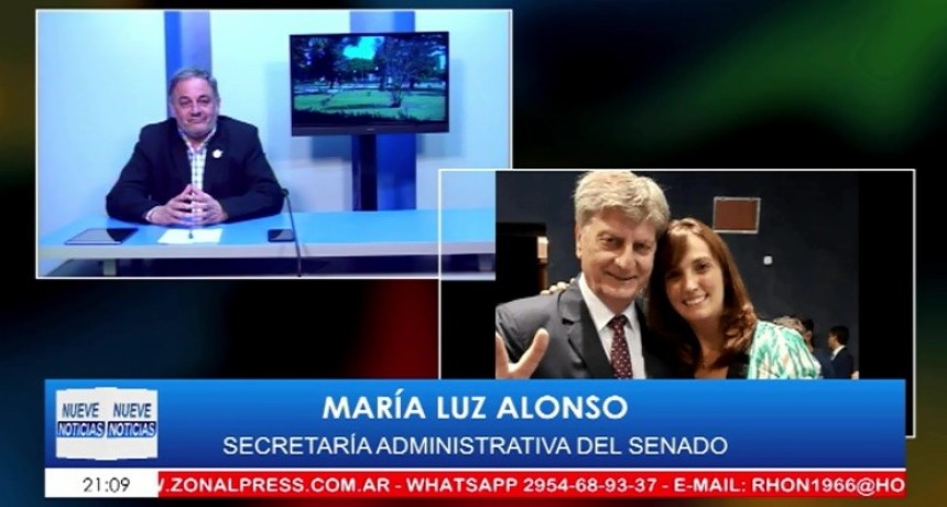 EL QUE MEJOR VA A CONDUCIR LOS DESTINOS DEL PARTIDO ES SERGIO…LUCHY ALONSO