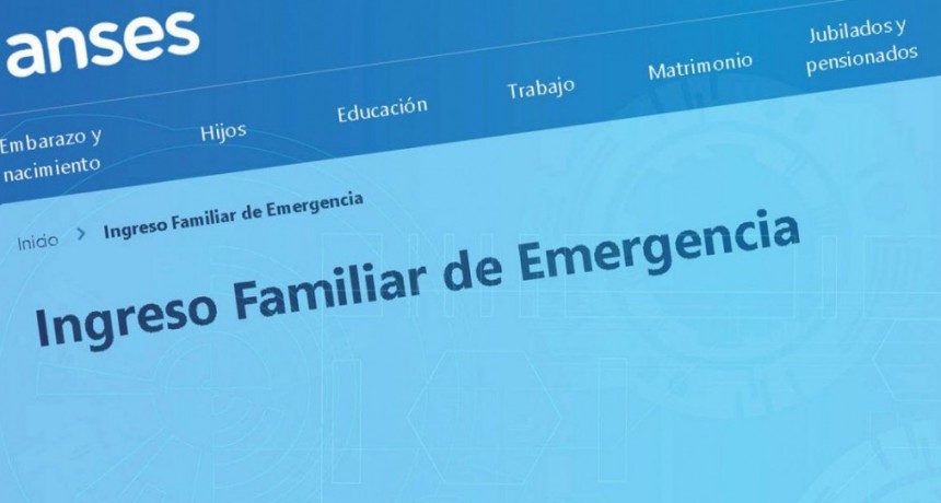 El Gobierno anunció que volverá a pagar el IFE de 10 mil pesos