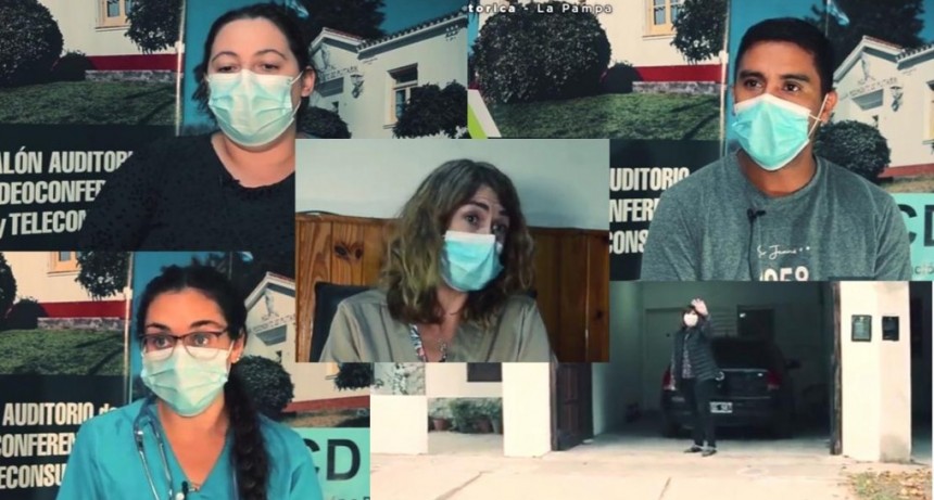 Personal de Salud de Victorica en documental pampeano