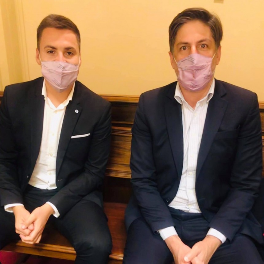 Saúl Echeveste le presentó un proyecto al ministro Trotta