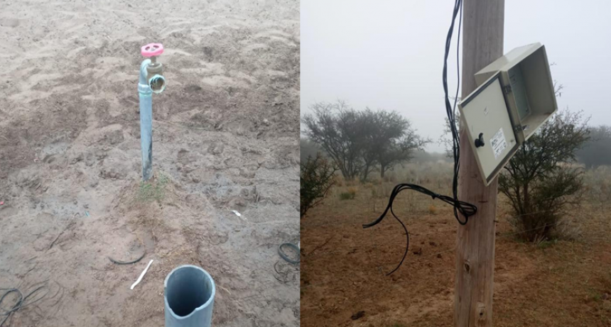 ROBAN BOMBA QUE SUMISTRA AGUA POTABLE A VICTORICA