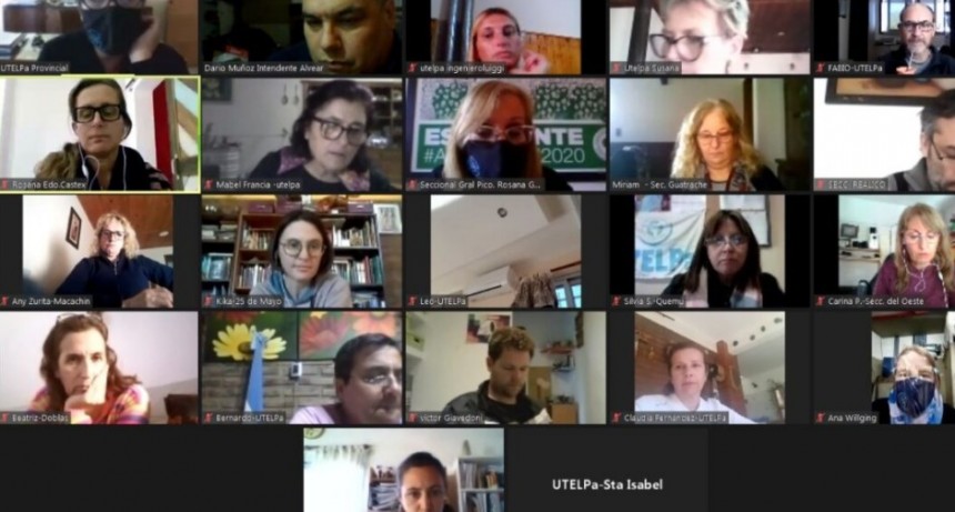 UTELPa pide sostener la virtualidad